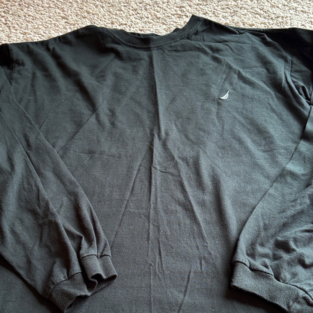 Nautica Black T-Shirt XL
